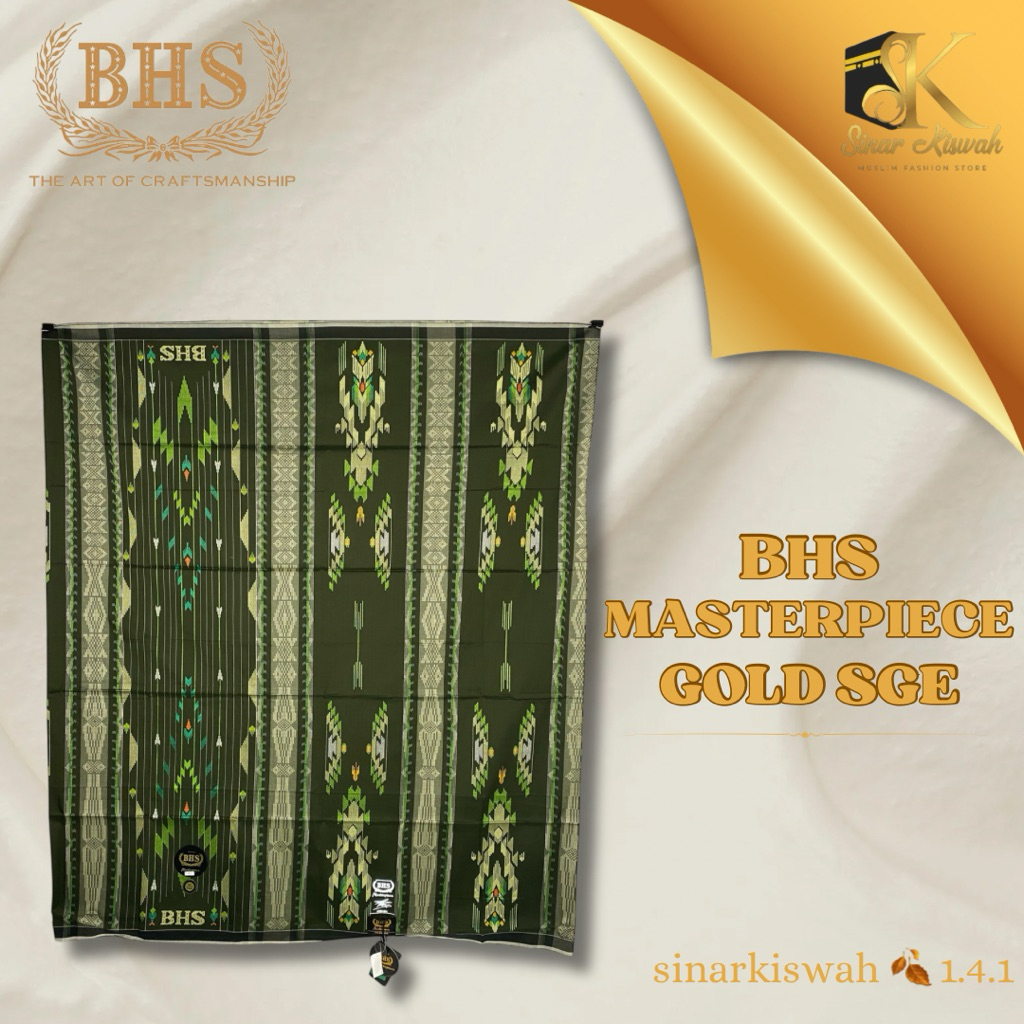 sarung BHS masterpiece gold SGE
