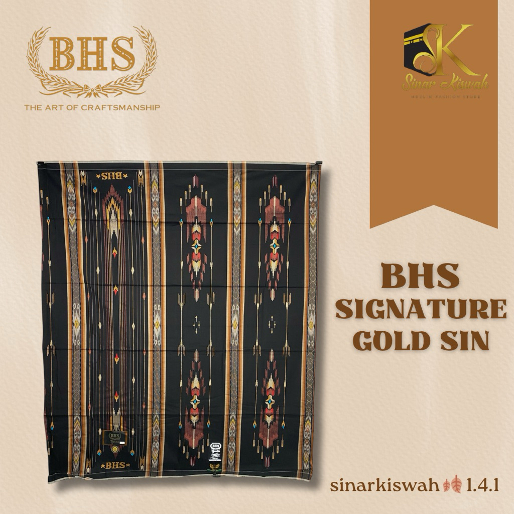 sarung BHS Signature gold SIN
