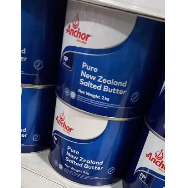 Anchor salted butter 2kg | Mentega Anchor salted butter 2 kg