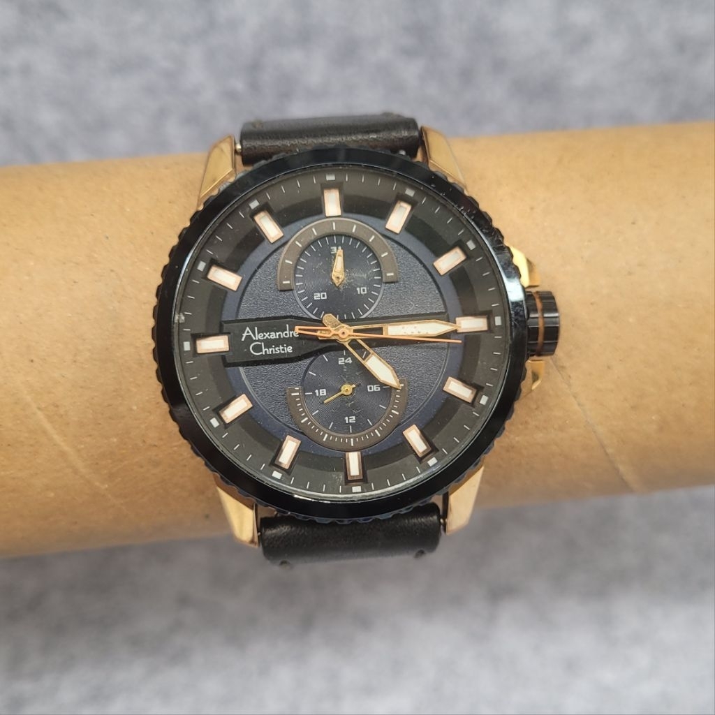 AC 6507 ORIGINAL FULLSET - Jam Tangan Alexandre Christie Original