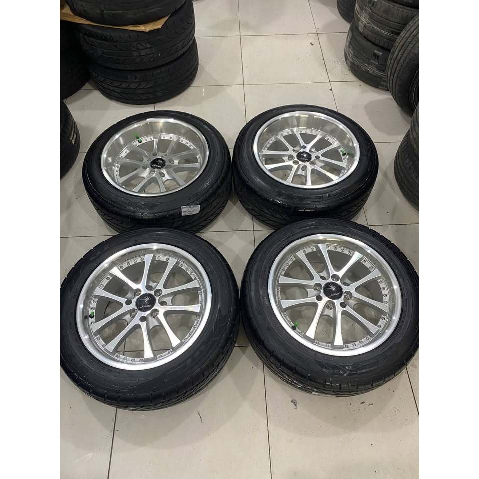 velg mobil second hsr Kranze R16 baud 4x100/ 114 cocok untuk Jazz Vios City Avanza