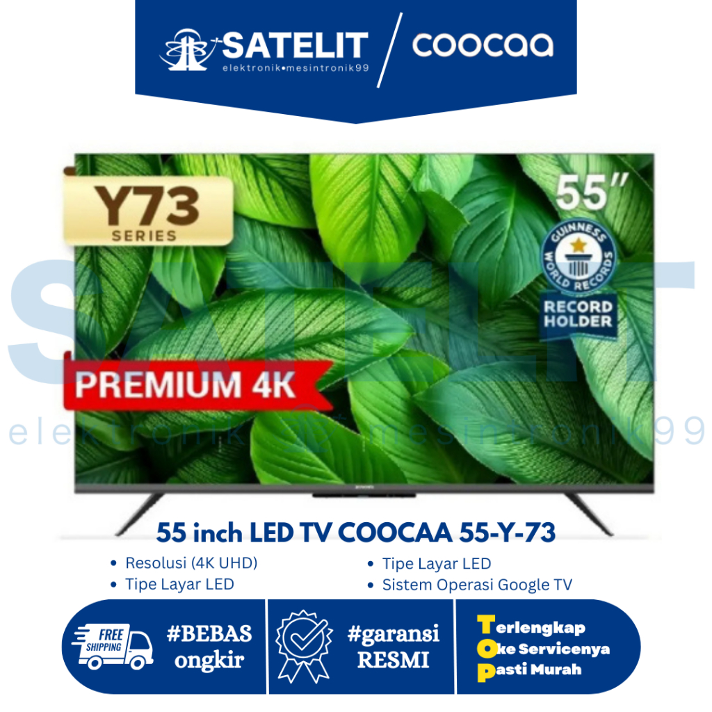55 inch LED TV COOCAA 55-Y-73