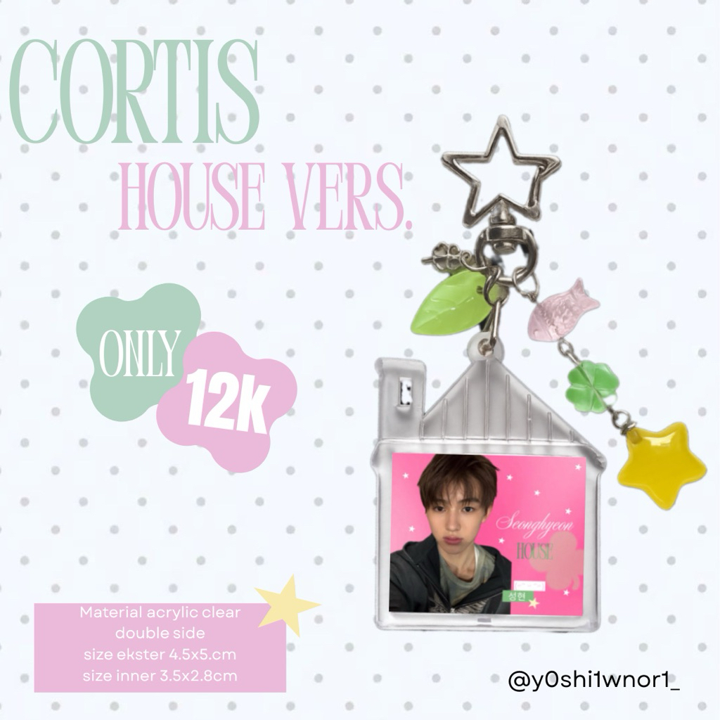 Keychain cortis house ver. | Cortis