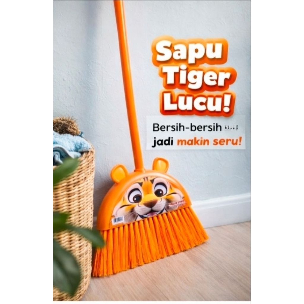 Sapu Lantai Nilon Karakter Animal