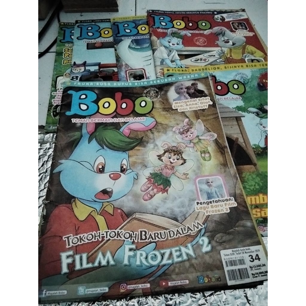 majalah Bobo tahun 2000