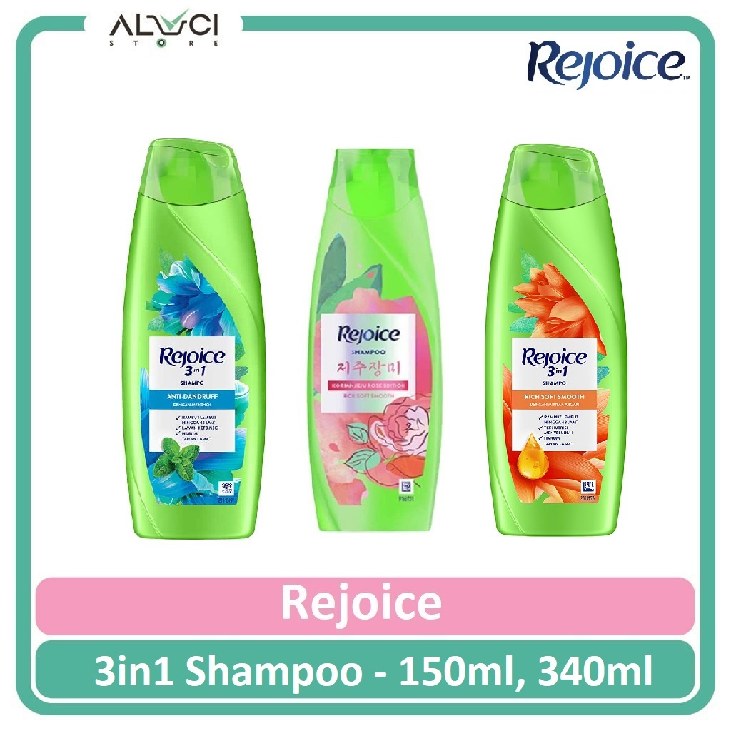 Rejoice 3in1 Shampoo 150ml l 340ml