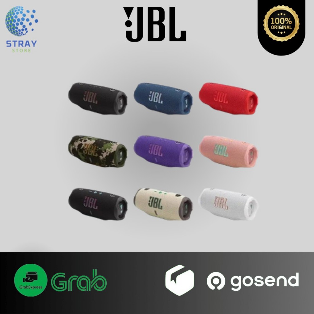 JBL CHARGE 6 Powerful JBL Pro Sound with AI Sound Boost