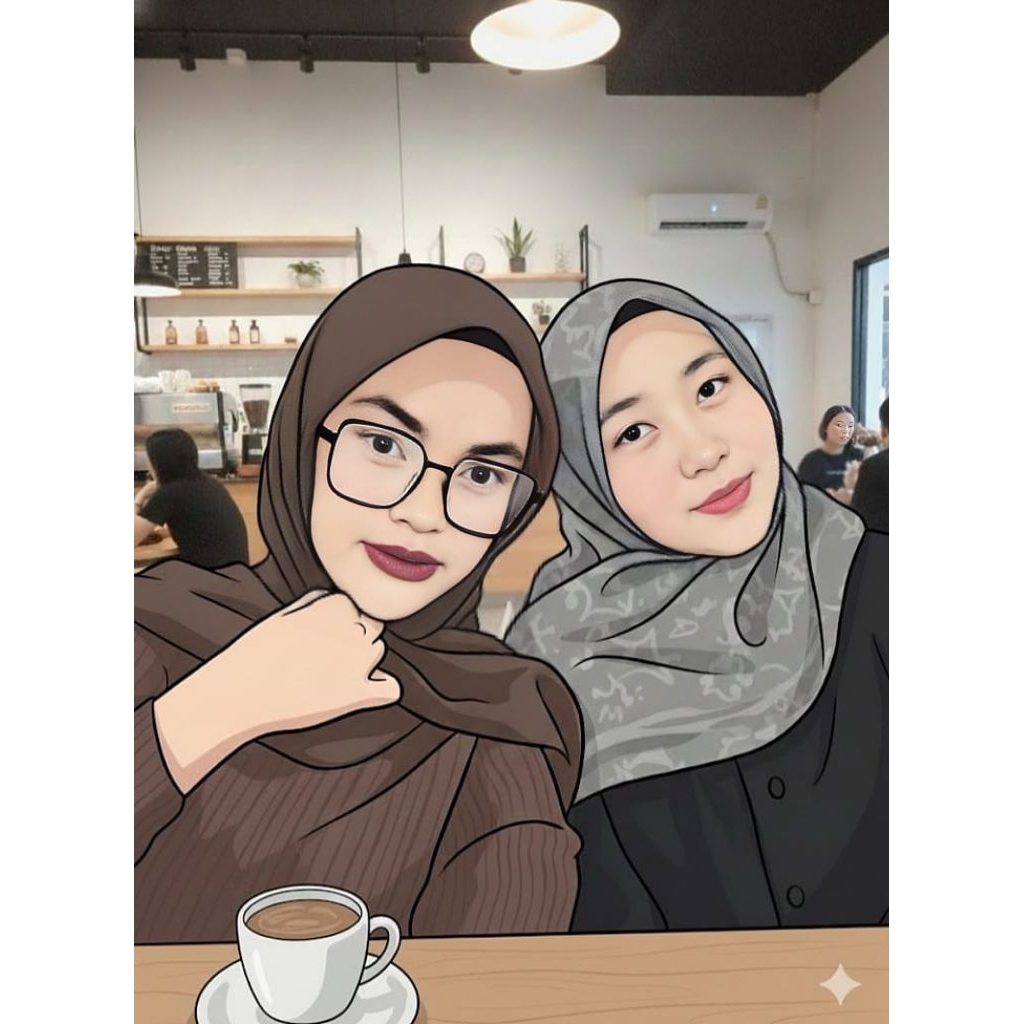 Jasa Edit Foto Karikatur Kartun