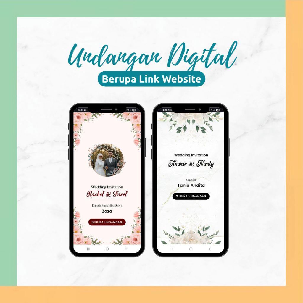 Undangan Digital Website | Undangan Pernikahan Website | Undangan Nikah Digital | Undangan Website