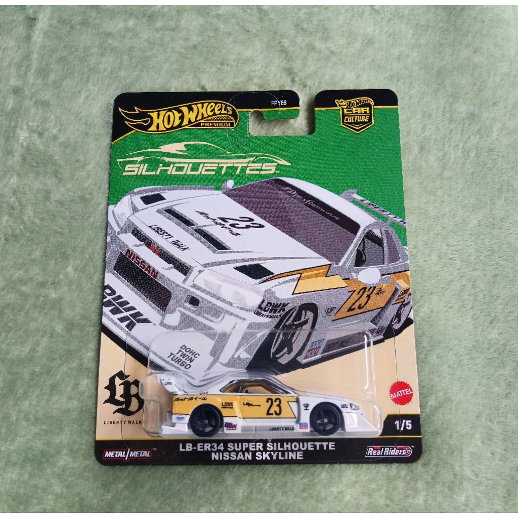 Hot Wheels LB ER34 Super Silhouette Nissan Skyline