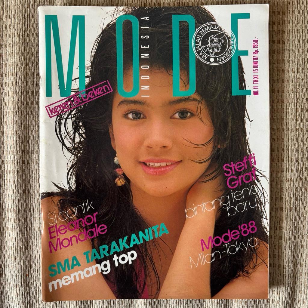 Majalah Mode tahun 1987 - Cynthia