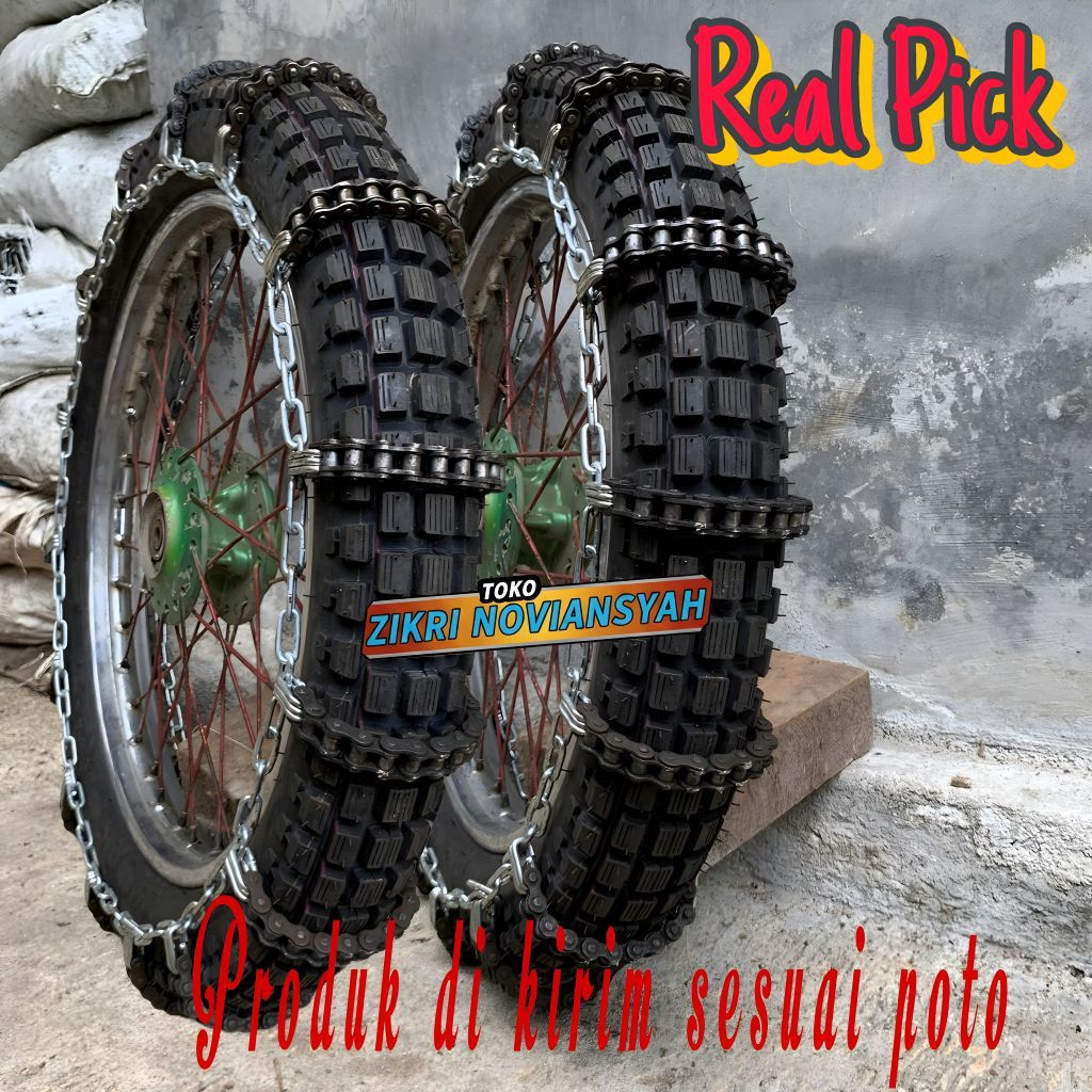 PROMO GUDANG RANTAI BAN MOTOR GUNUNG ANTI SLIP KUALITAS BERGARANSI