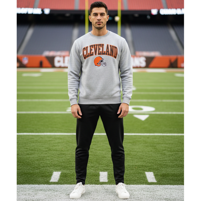 [NFL-02] NFL "Cleveland" Crewneck Men | Crewneck Pria