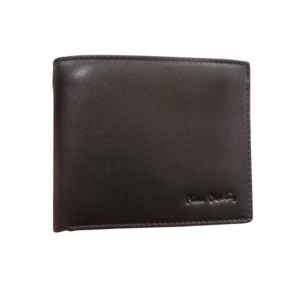 Pierre Cardin Dompet Lipat Pria Kulit Leather Dompet Pendek Men Short Wallet 0111429402BLA