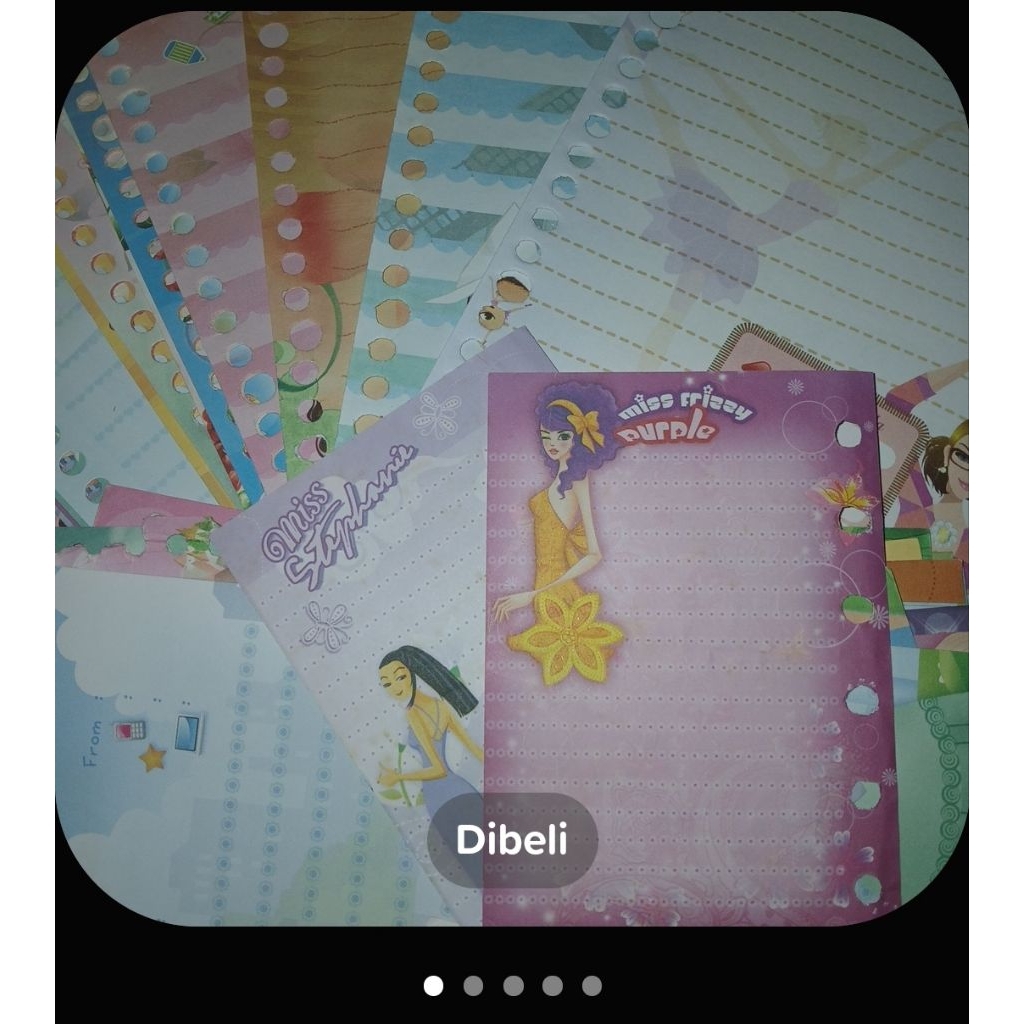 Kertas binder harvest jadul