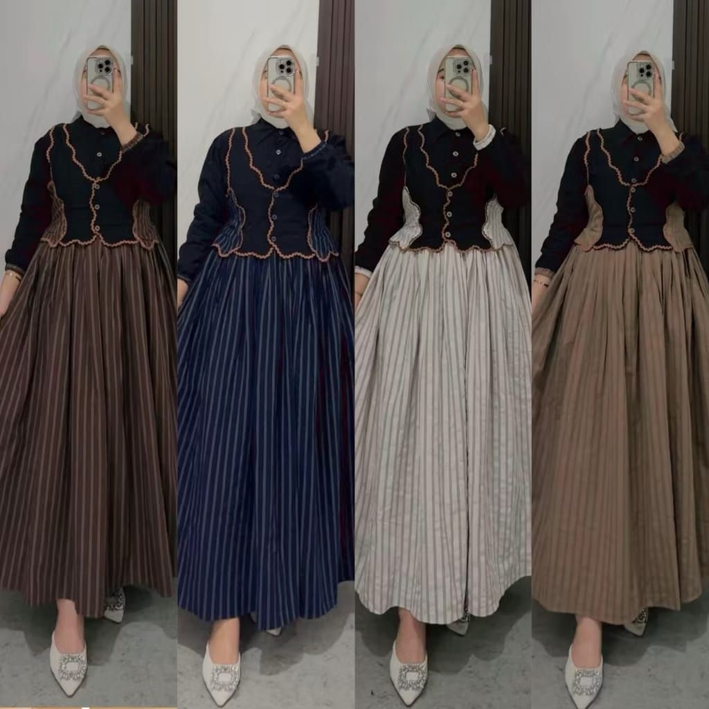 READY MIDI DRESS RANIA
