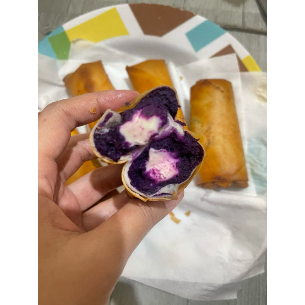 Lumpia Ubi ungu lumer