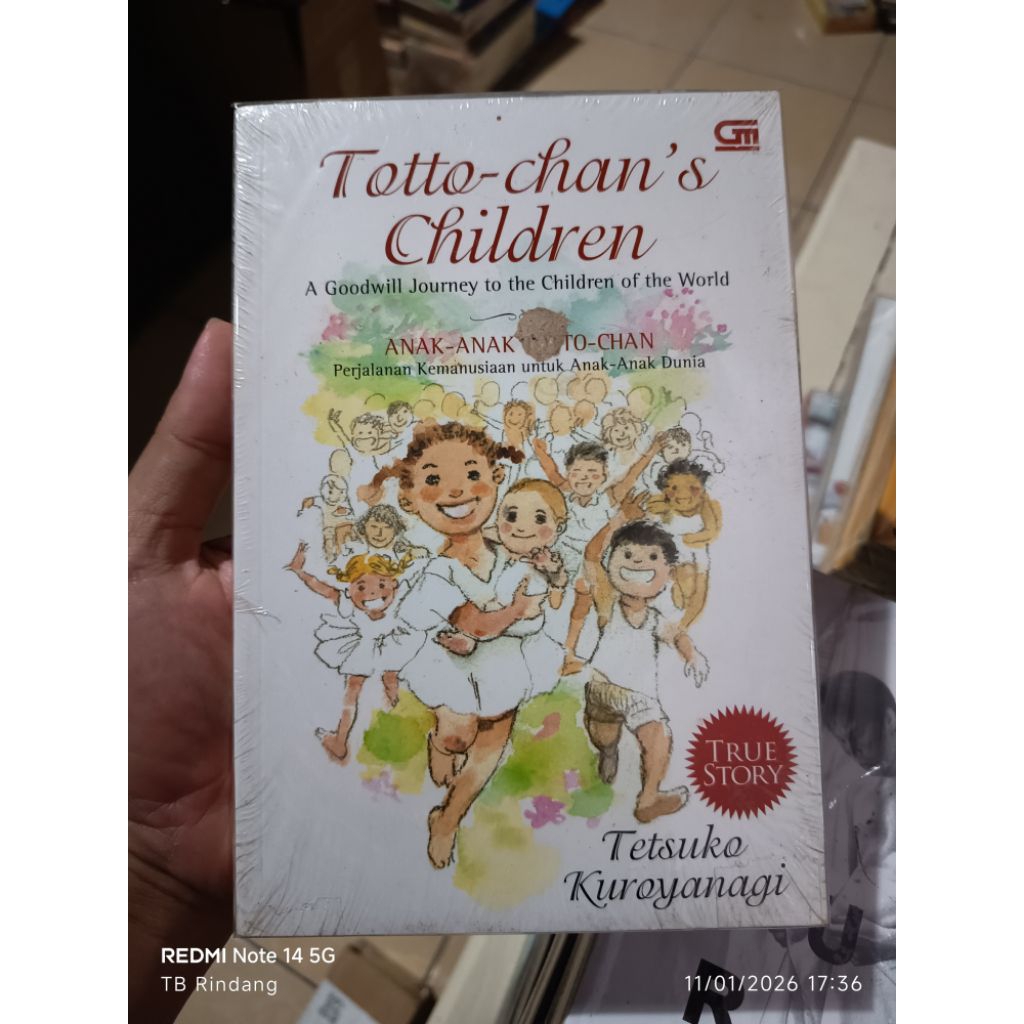 TOTTO-CHAN'S CHILDREN. ANAK-ANAK TOTTO-CHAN. TETSUKO KUROYANAGI. novel. promo