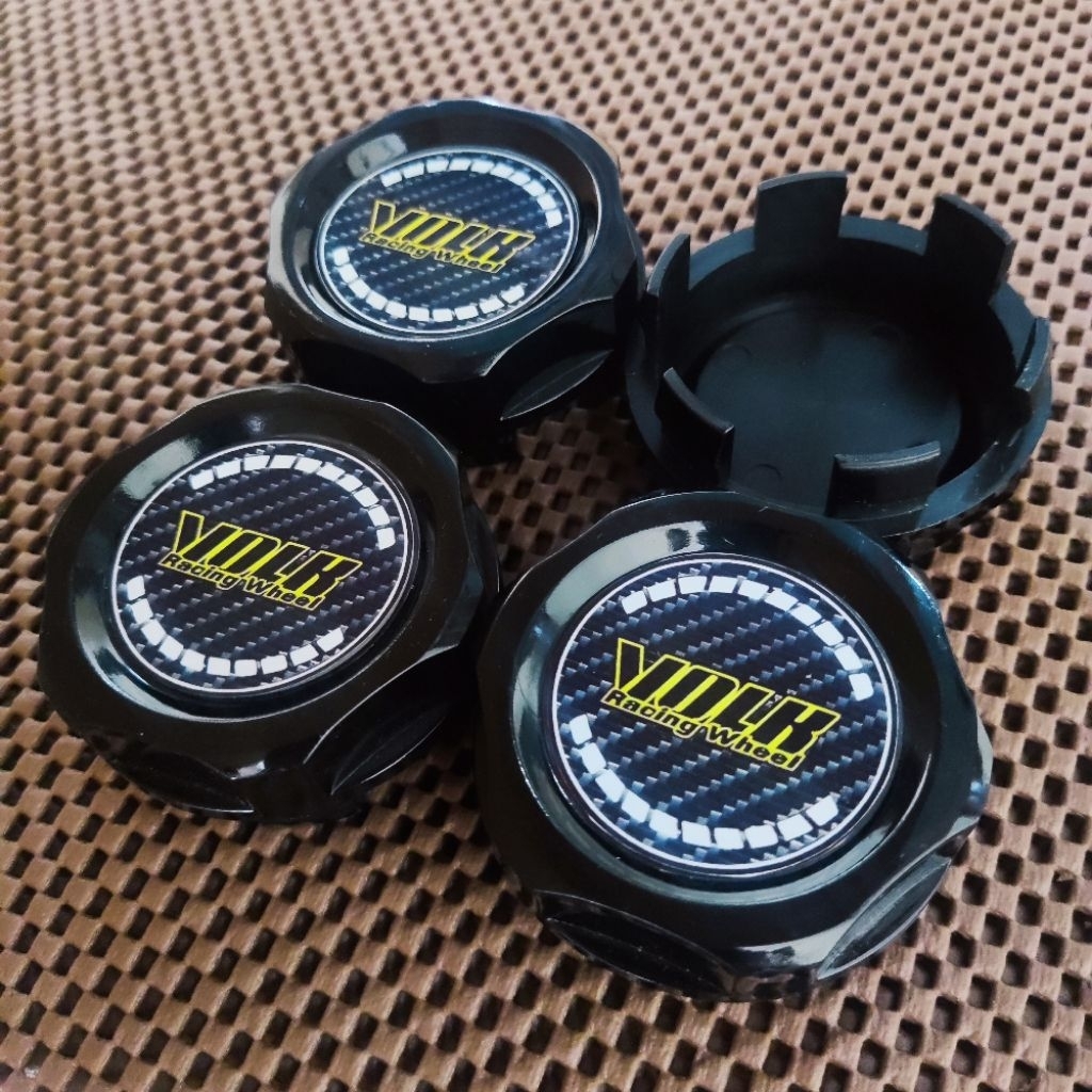 4pcs TUTUP DOP AS RODA CENTER VELG MOBIL VARIASI COMPERALLY DIAMETER LUAR ±6,6CM