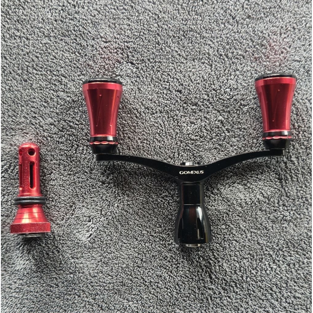 duoble handle dan ree stand daiwa gomexus