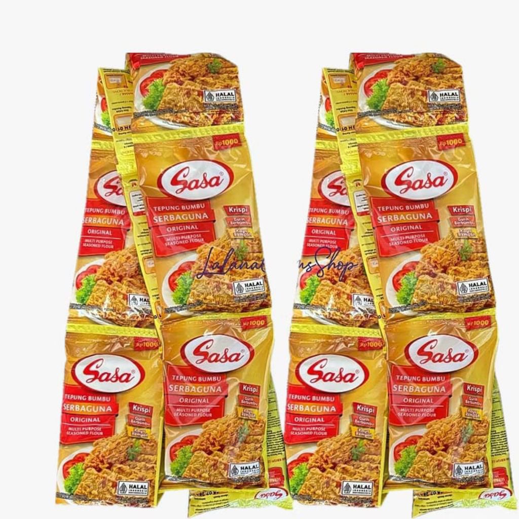 Tepung Sasa Serbaguna 1 renceng isi 10