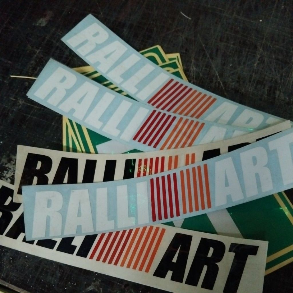 stiker rally art