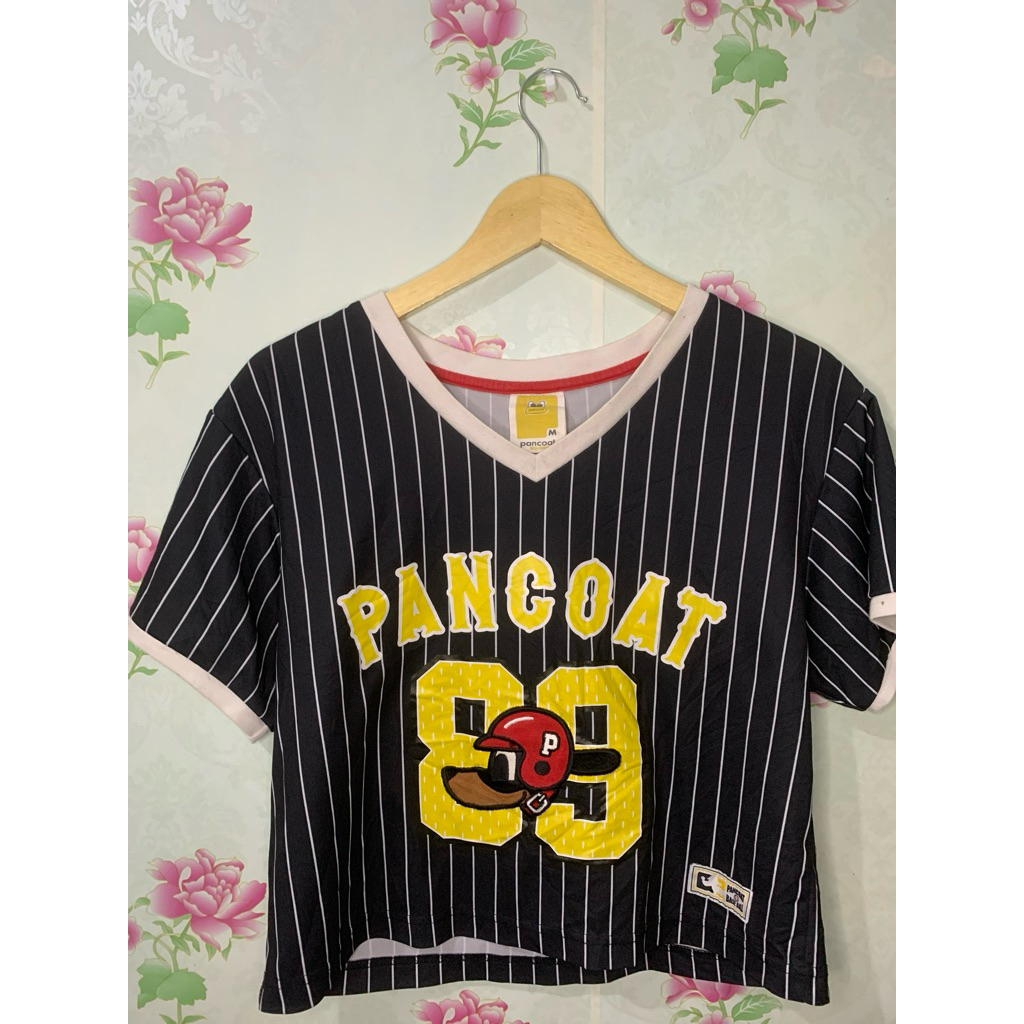 Kaos PANCOAT model baseball croptop (PL)
