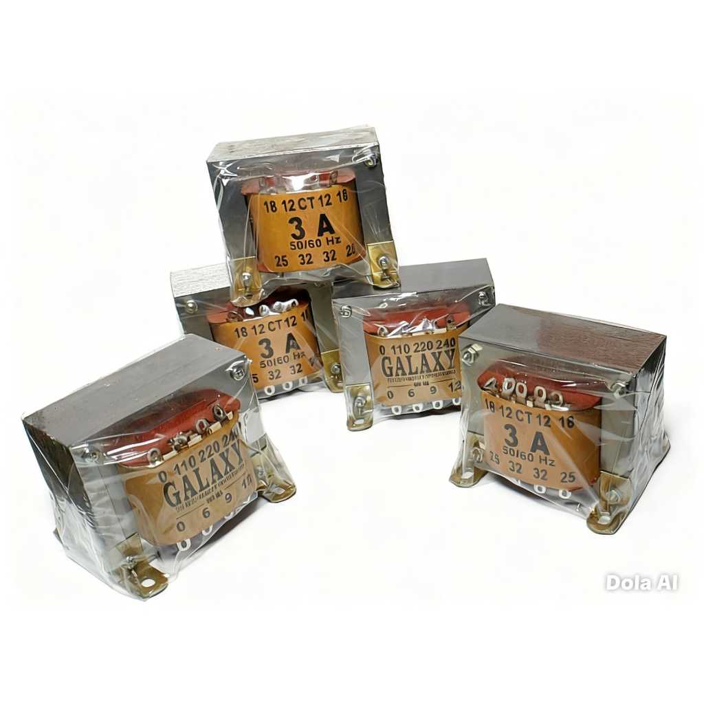 TRAFO 3 Ampere CT 18Vac GALAXY