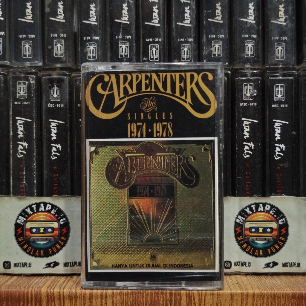 Kaset - Carpenters - The Singles 1974-1978 - Kaset Pita - Radio Tape - Radio - Pemutar Kaset - Retro