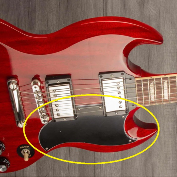 PICKGUARD GITAR SG 61 STANDAR AG319 (SC2749)