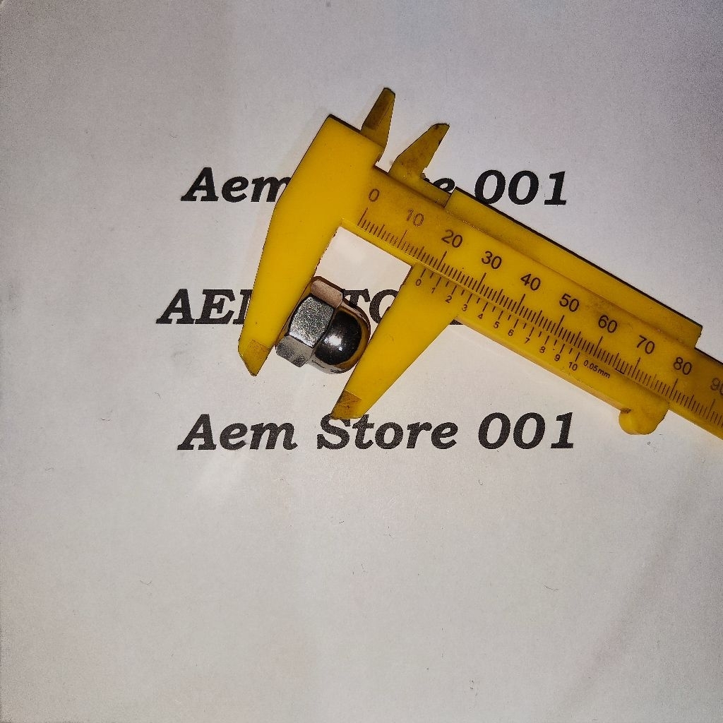 Mur Topi M10 drat halus 1.25 stainless 304 A2-70