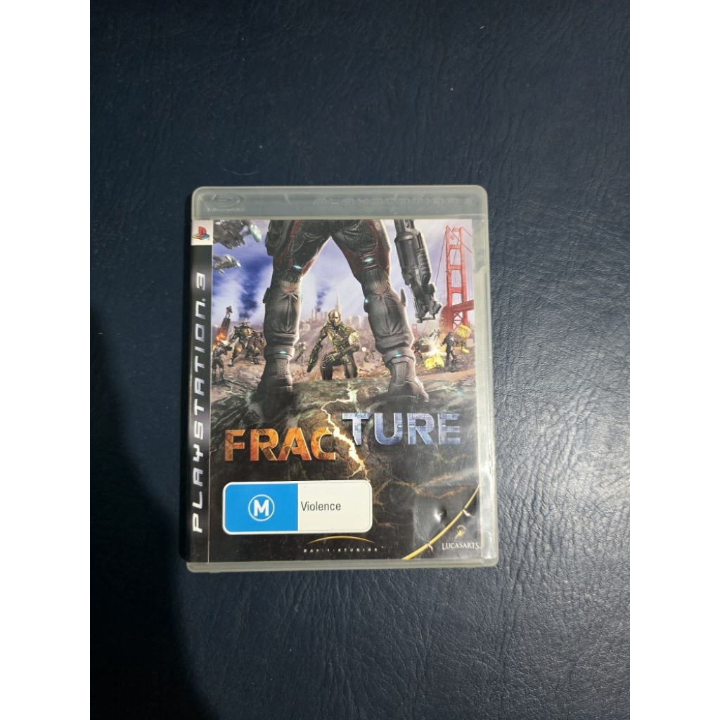 PS3 Fracture Reg 4 English BD Kaset CD Game Playstation 3 Games Region
