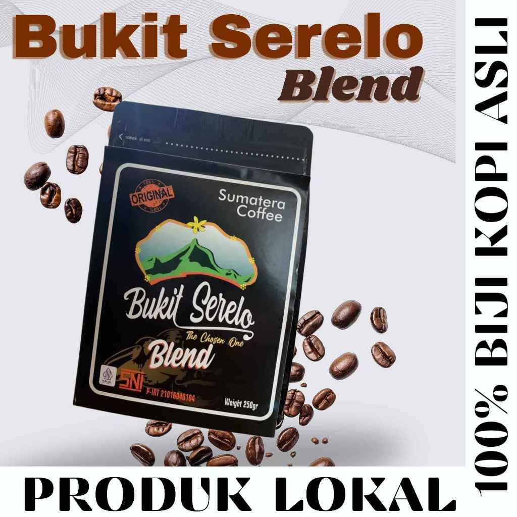 Kopi Bukit Serelo Blend 250 gr | Kopi Bubuk Sumatra Selatan