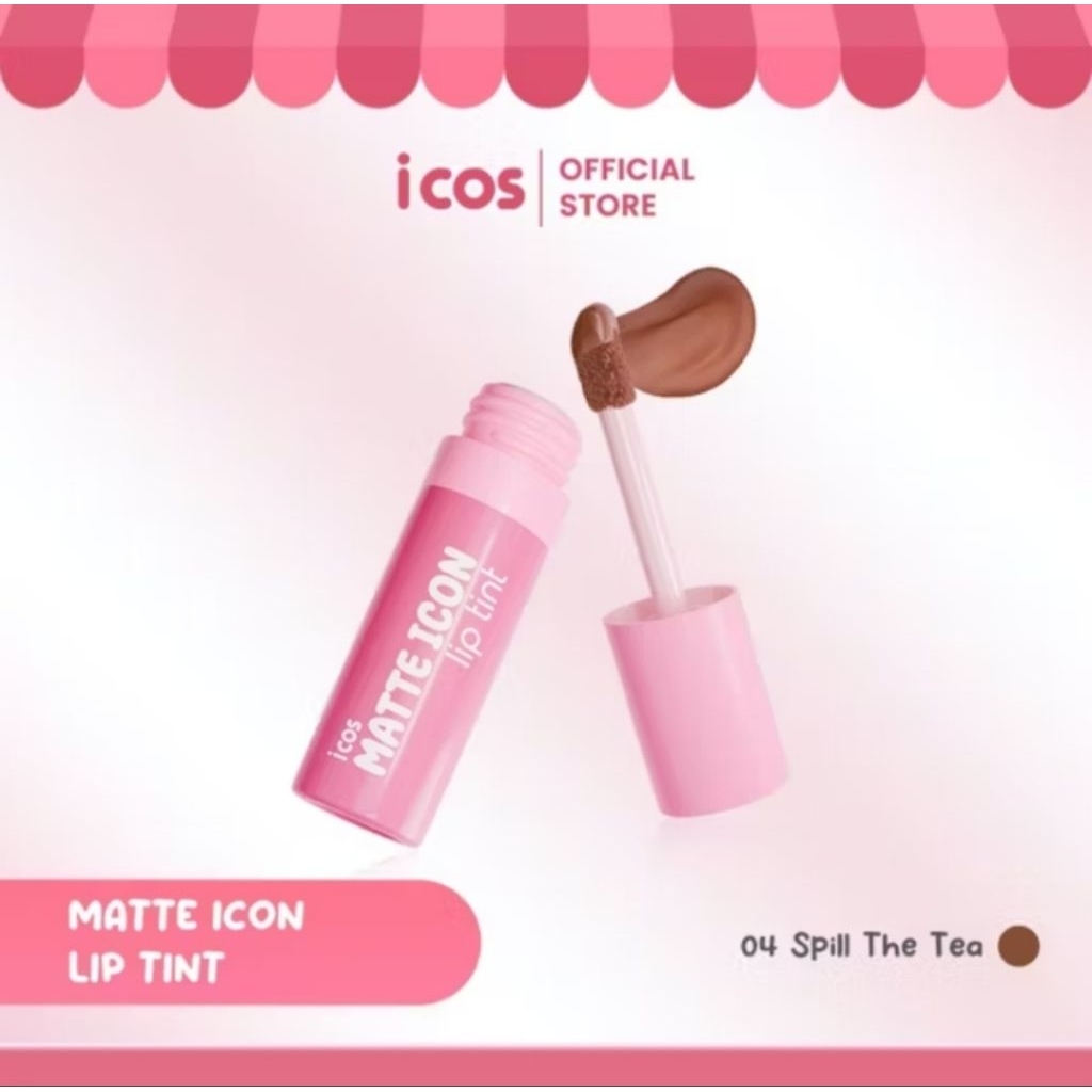 Matte icon Lip tint spill the tea