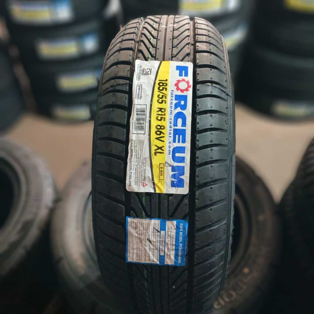 BAN MOBIL MERK FORCEUM 185 55 R15 TUBLES PRODUK TERBARU ,BAN MOBIL BRIO,AVANZA,AYLA,SIGRA,JAZZ DLL