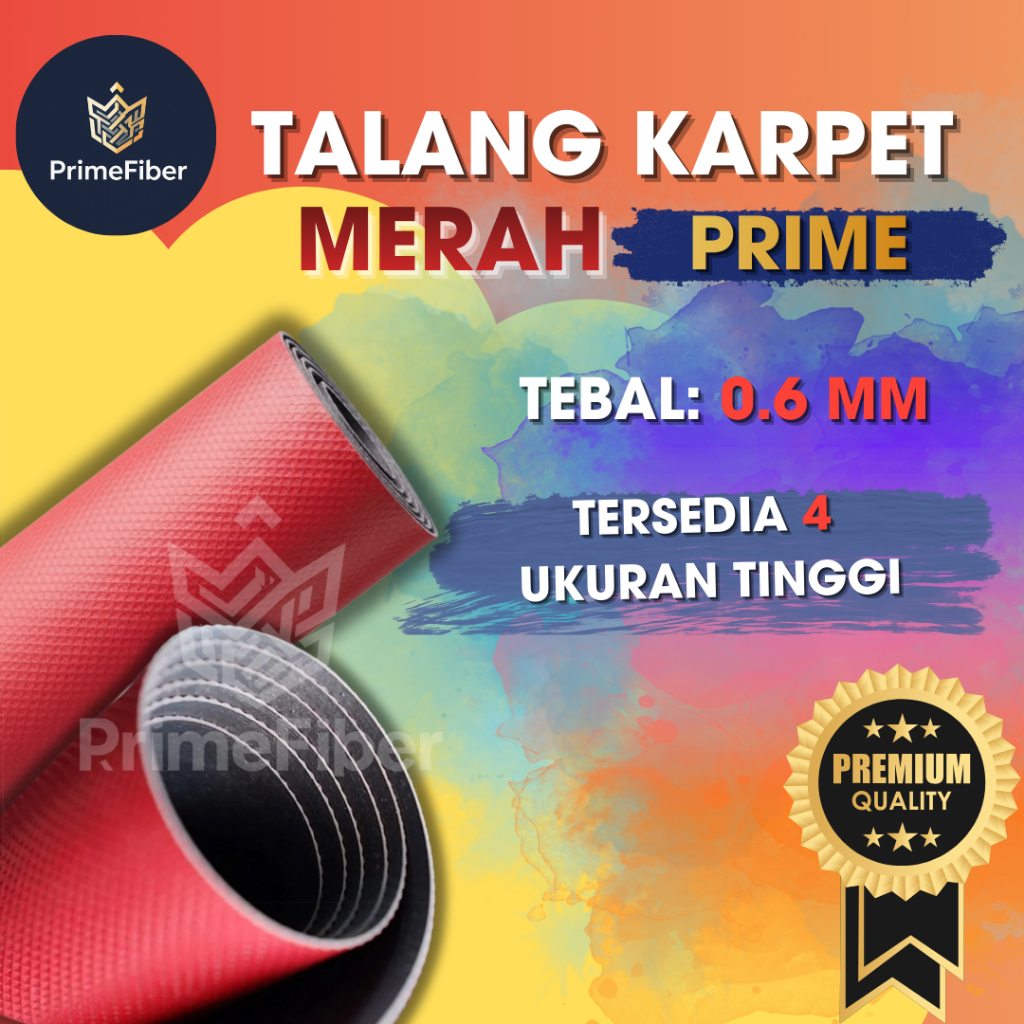 Talang Air Karpet Merah - Penutup Talang Anti Bocor | Ketebalan 0.6mm | 4 Ukuran Tinggi | Untuk Atap