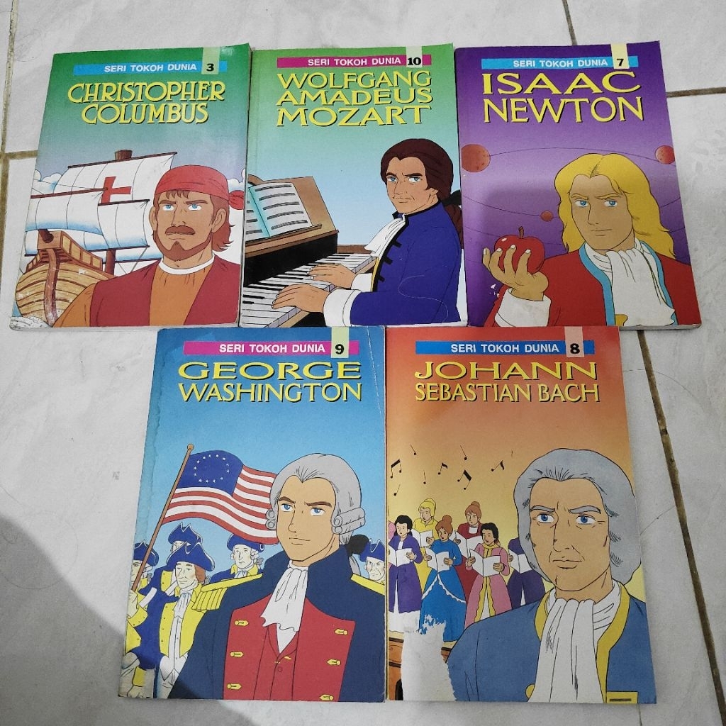 Komik Seri Tokoh Dunia cabutan