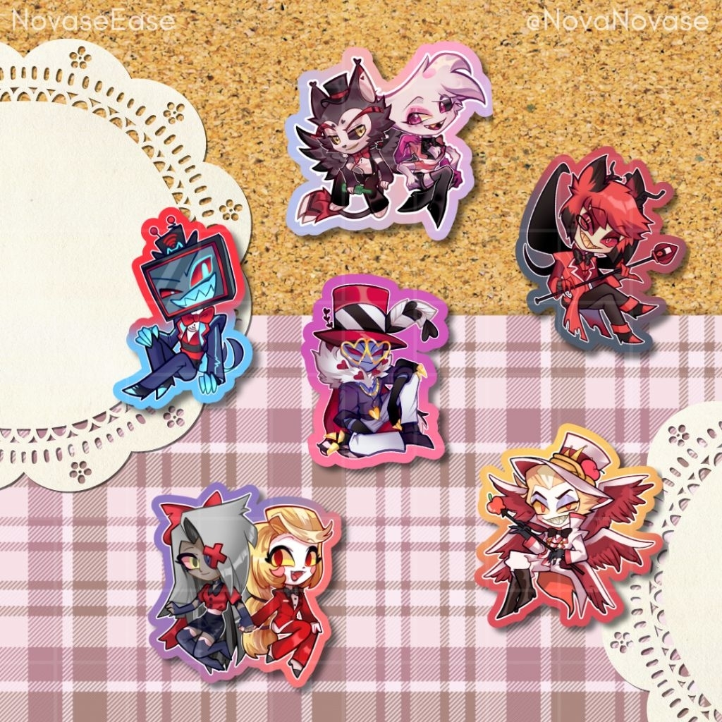 Hazbin Hotel merch by Nova_Novase