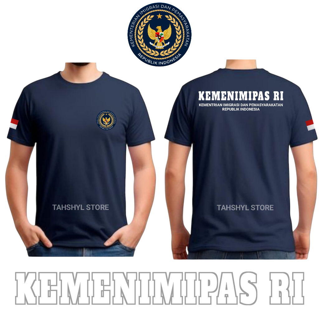 Kaos Distro KEMENIMIPAS RI - T-Shirt Premium