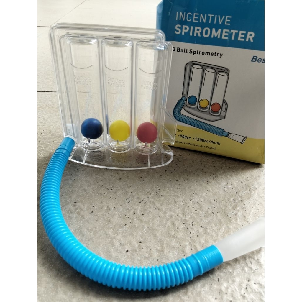 3 Bola Spirometer - Spirometer 3 Bola Onemed