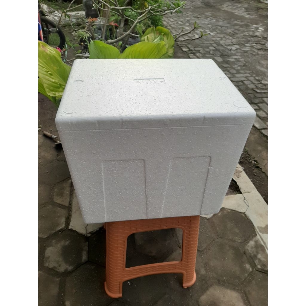 Styrofoam box 38 x 30 x 33 cm