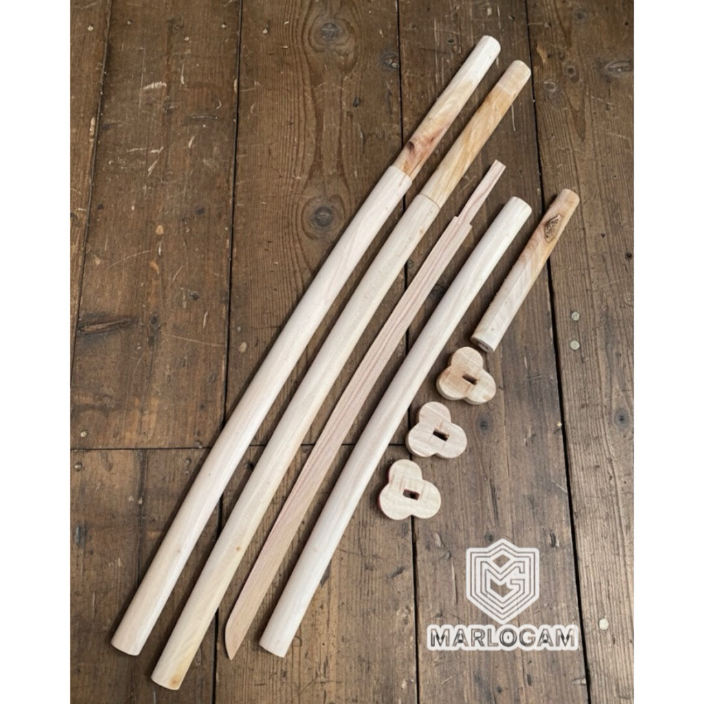 Marlo Mentahan Bokken kayu 1set