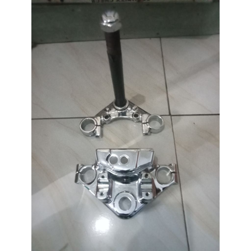 T atas bawah tiger/megapro Crom