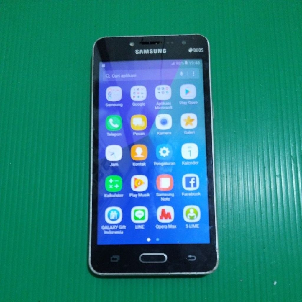 lcd  j2 frime minus garis/tompel