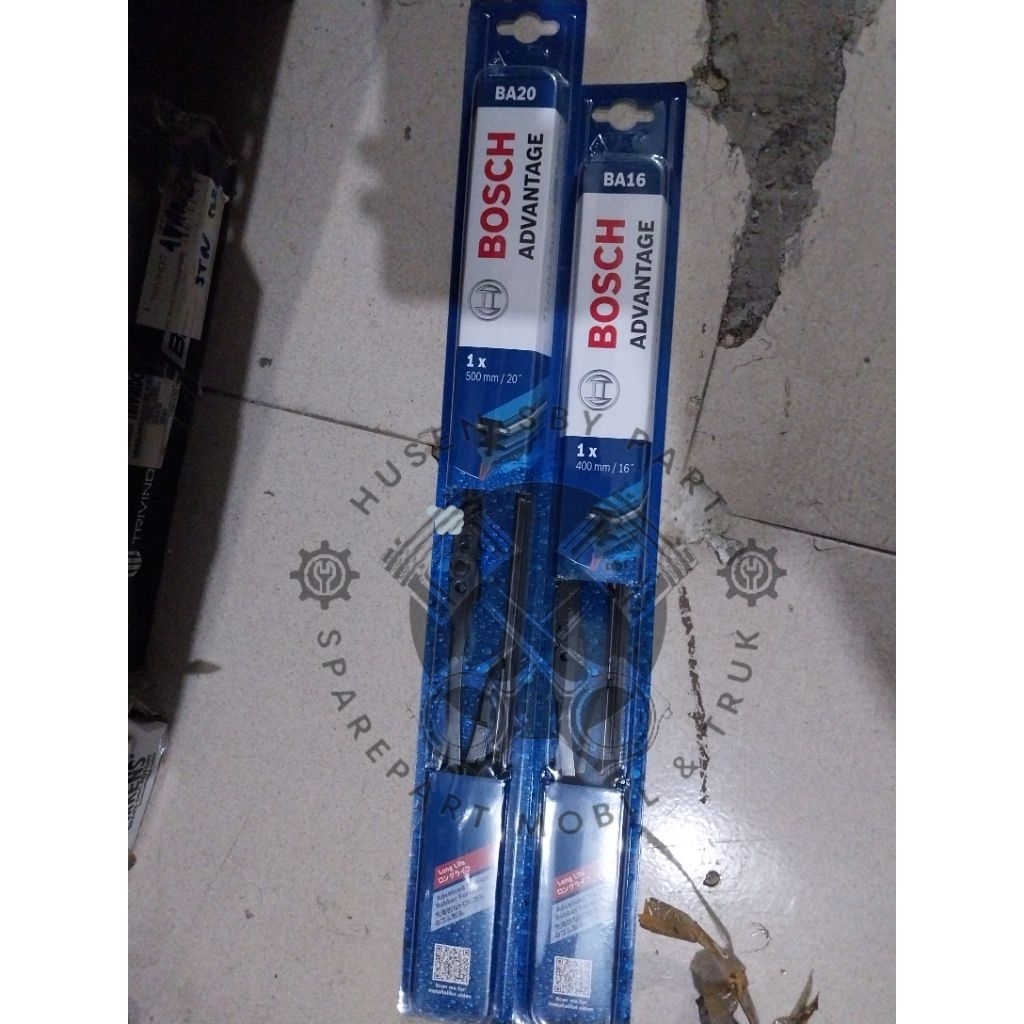 Bosch Wiper Kaca Mobil Toyota Avanza 2004-2012 Advantage - 2 Pcs