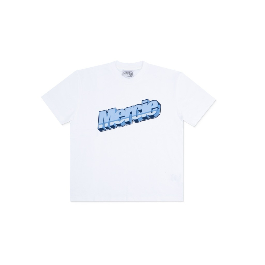 Mercie Studio - Ice Blue Fitted Tee