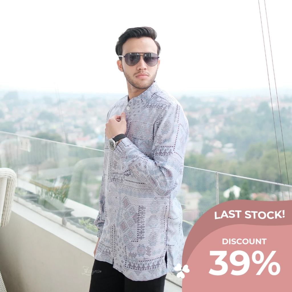 Zayra Hijab | Sarah Family Set - Koko Dewasa Baju Couple Kondangan Lebaran Premium Jumbo Mewah Elega