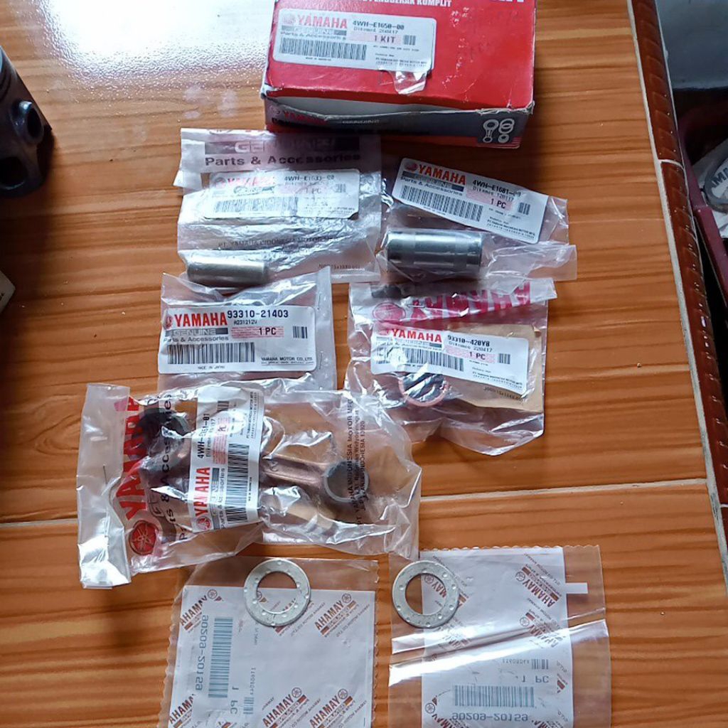 Stang Seher Seker Conrod Conecting Rod Alfa Force 1 F1ZR FIZR Original 4WH set kumplit stang seher p