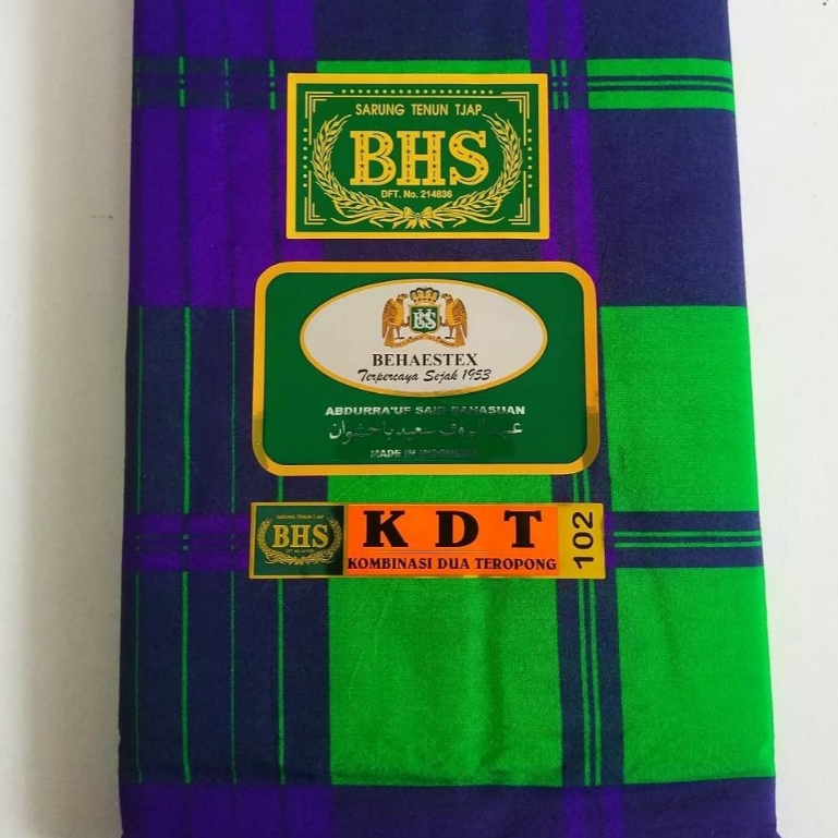 SARUNG BHS EXCELLENT KDT Grade Gold.sandur 100% BAHAN SUTRA