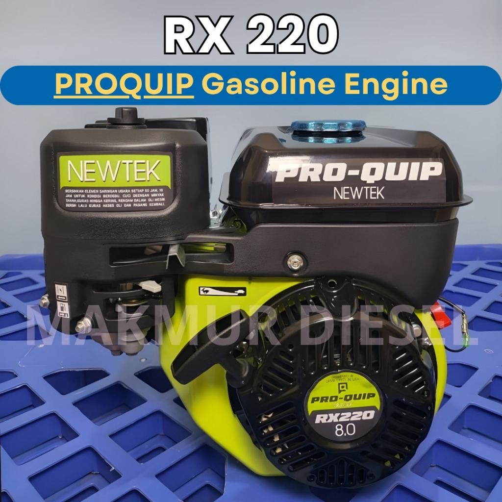 Mesin Penggerak || Engine PRO-QUIP 8Hp RX 220 [Bensin]